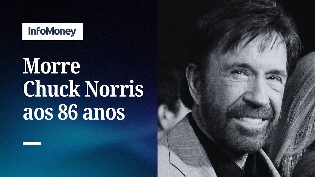 Chuck Norris, estrela dos filmes de ação dos anos 1980, morre aos 86 anos | InfoMoney News