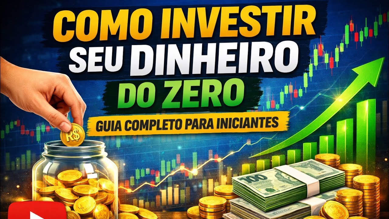 Como Investir Seu Dinheiro do Zero – Guia Completo Para Iniciantes.