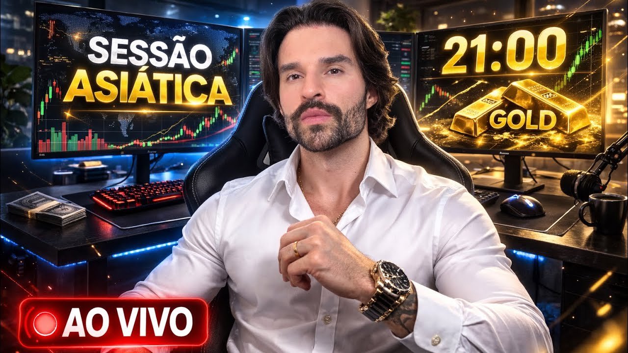 Day Trade AO VIVO R$2.5M Em Mesa Proprietária!! -Sessão ASIÁTICA (XAUUSD) 25/03/26