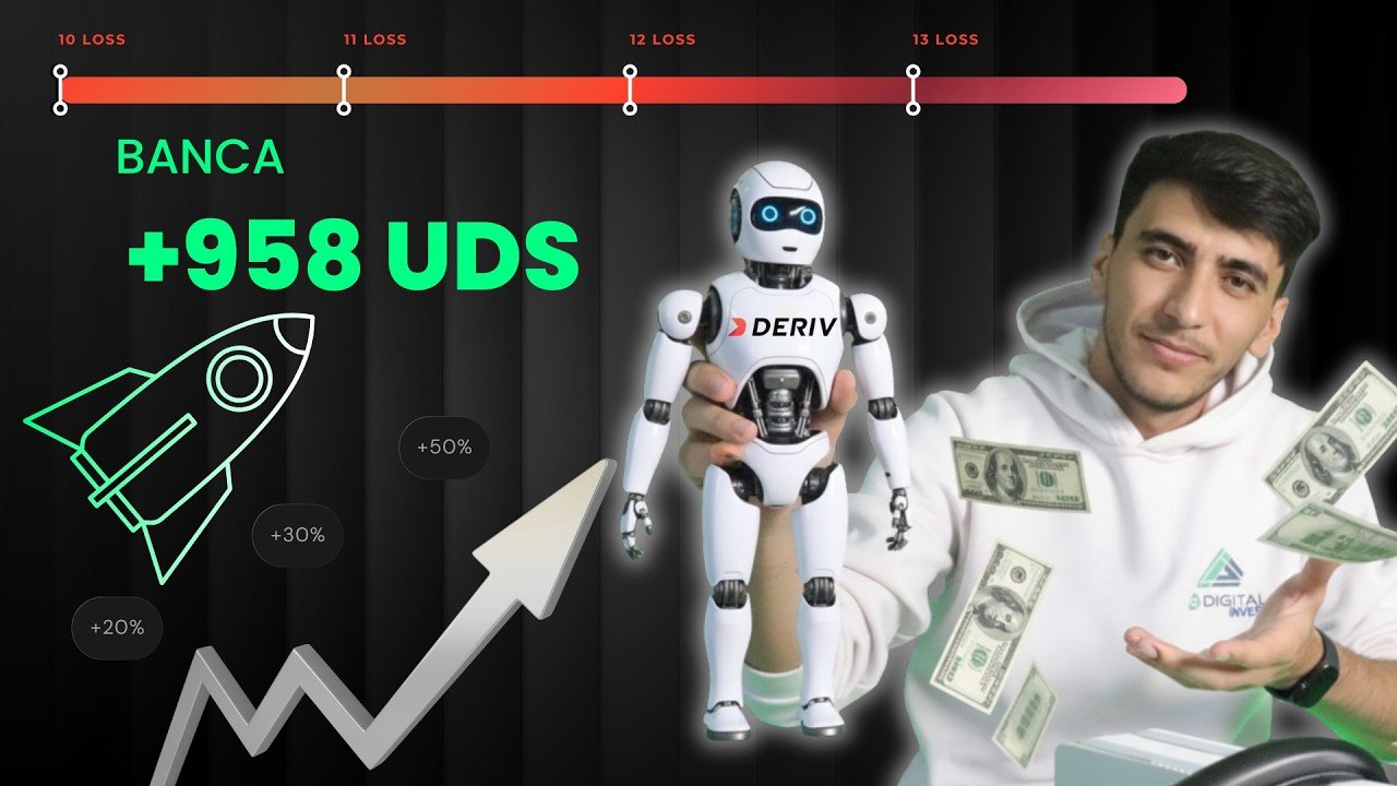Deriv – 13 Derrotas Seguidas ( Banca Intocável )