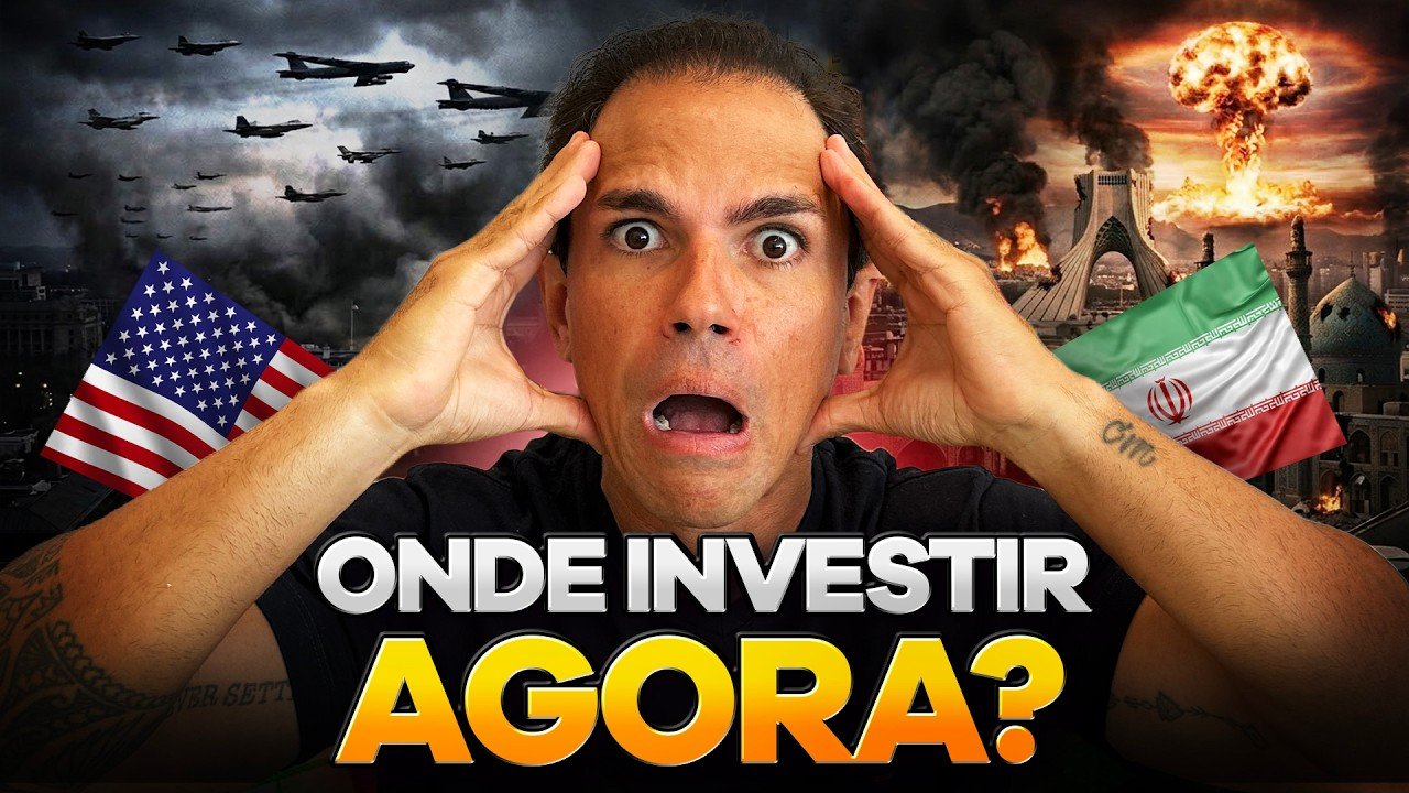 E AGORA? ONDE INVESTIR COM GUERRA E MERCADOS INSTÁVEIS