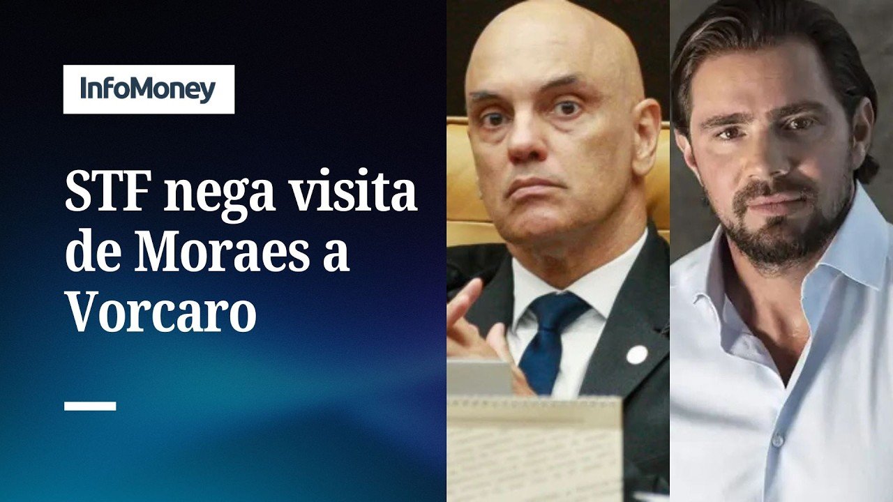 É falsa afirmação de Moraes ter frequentado casa de Vorcaro, diz STF | InfoMoney News