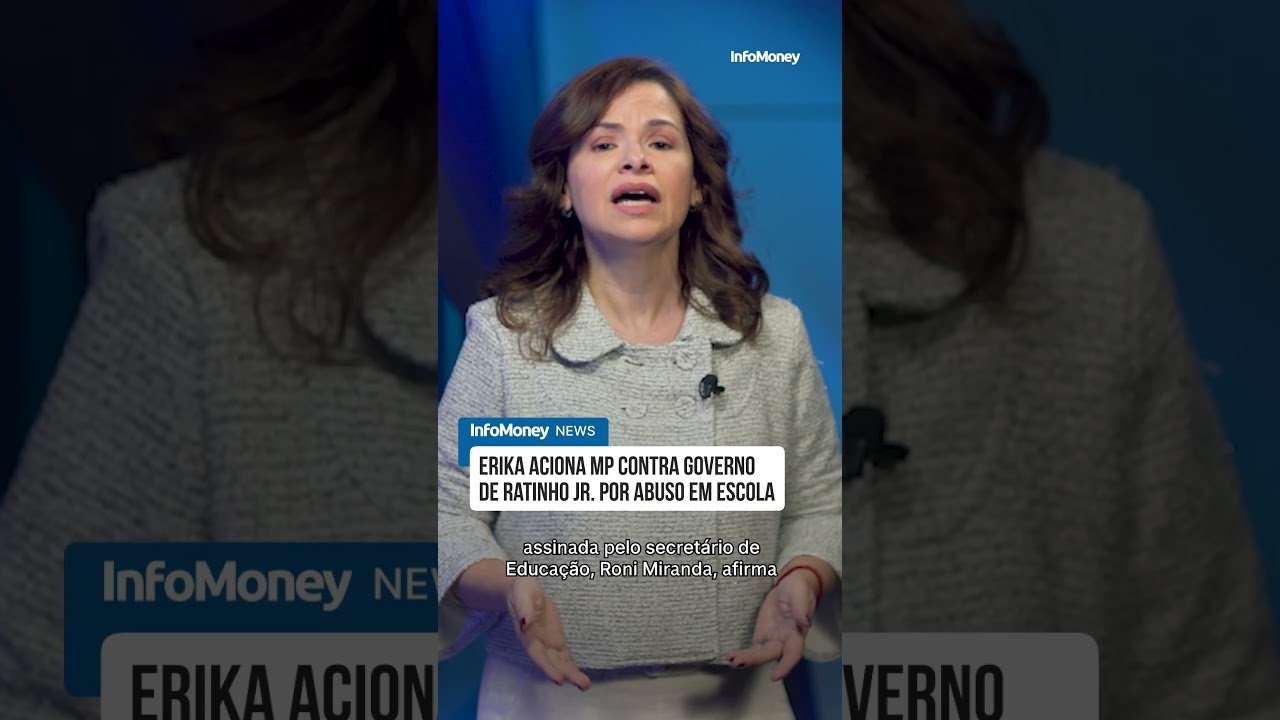 Erika aciona MP contra governo de Ratinho Jr. por abuso em escola | InfoMoney News