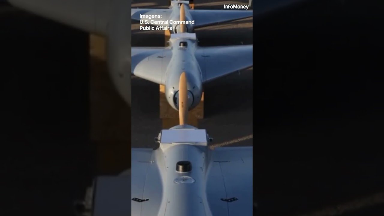 EUA usam, pela primeira vez, sistema de drones inspirado em modelos do Irã em ação contra o país