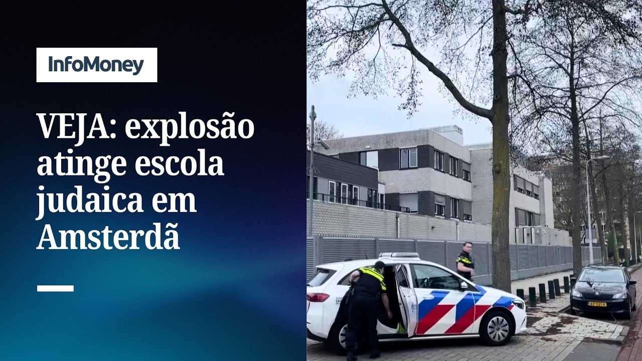 Explosão atinge escola judaica em Amsterdã e levanta alerta na Europa | InfoMoney News