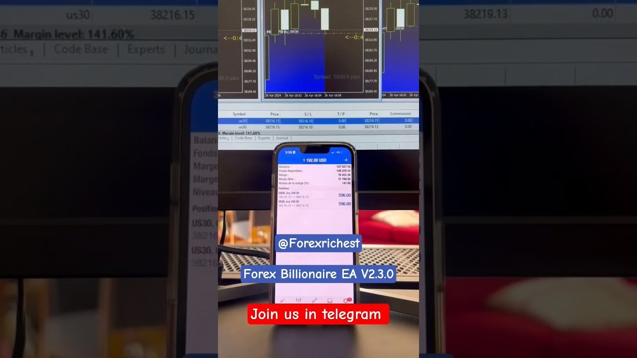 Forex Billionaire EA Robot Meta trader 4/5 || Auto Trading Robot 🤖 V2.3.0 || #forextrading