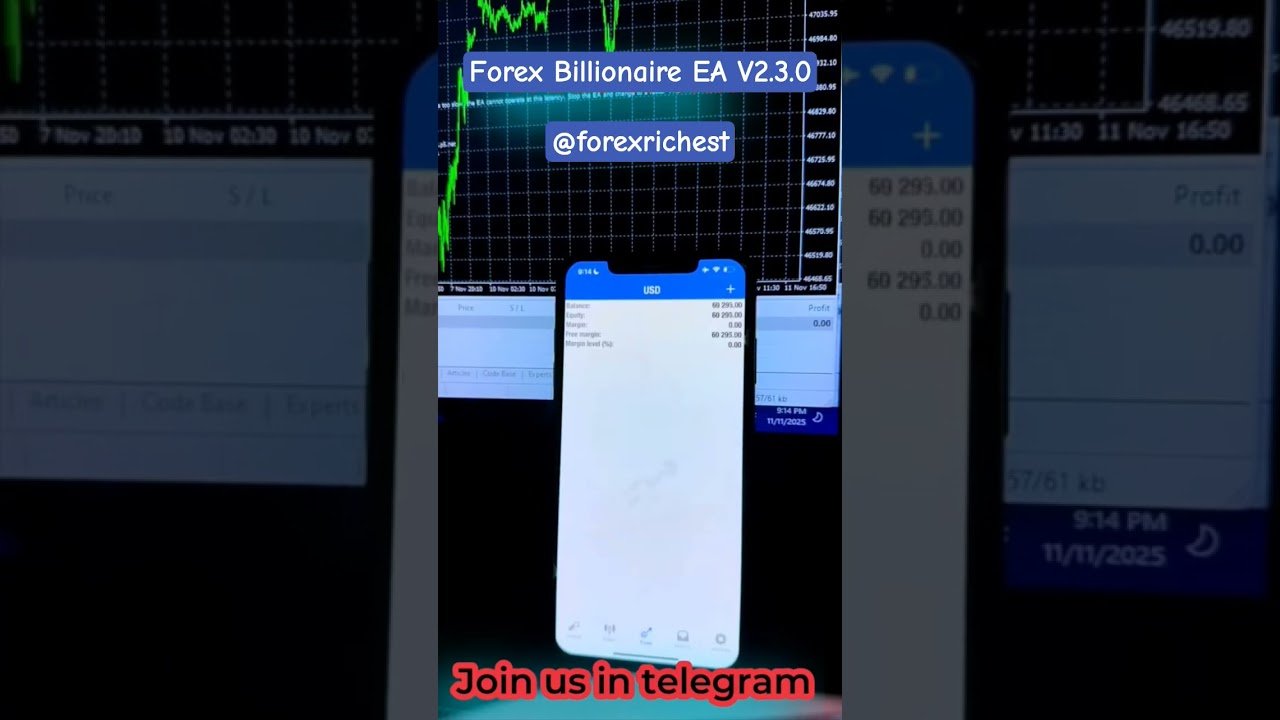 Forex Billionaire EA Robot Meta trader 4/5 || Auto Trading Robot 🤖 V2.3.0 || #forextrading