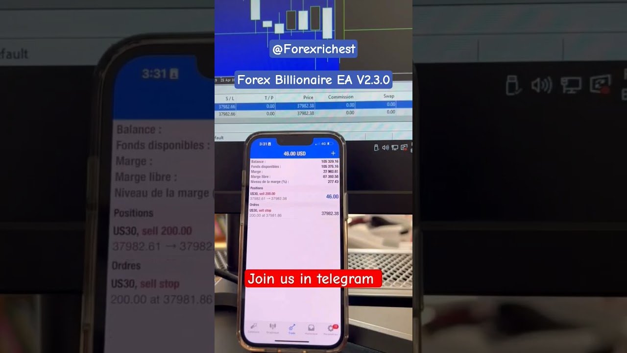 Forex Billionaire EA Robot Meta trader 4/5 || Auto Trading Robot 🤖 V2.3.0 || #forextrading