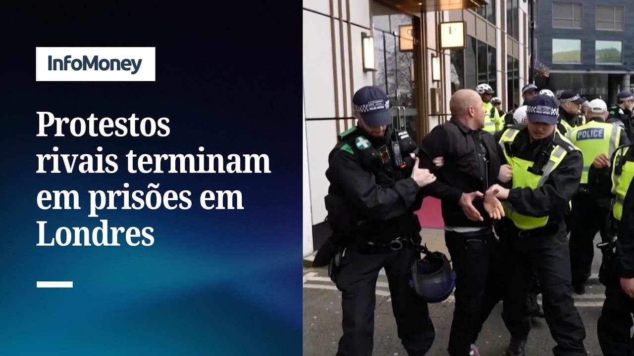 Guerra: 12 pessoas são presas durante manifestações pró e anti-Irã | InfoMoney News