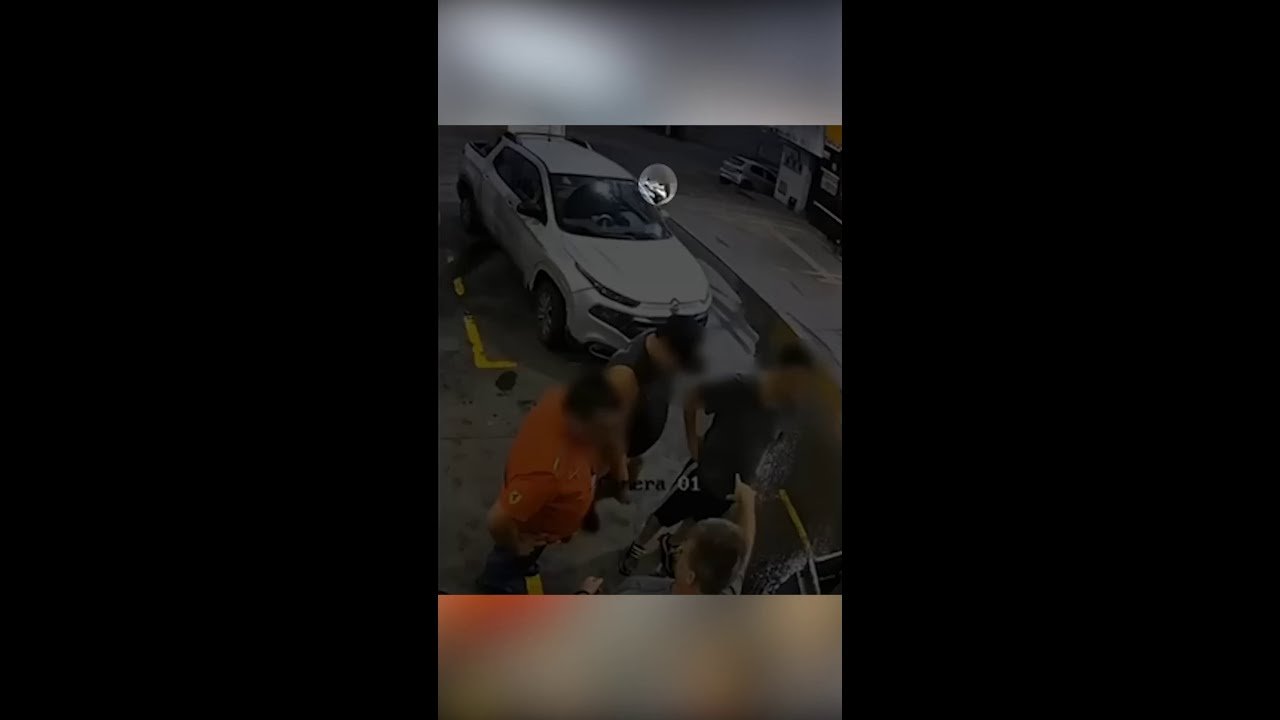 Homem é detido após atear fogo em posto, em Santa Catarina