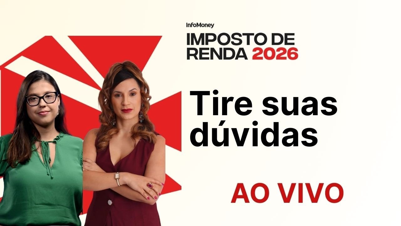 Imposto de Renda 2026: Tire suas dúvidas ao vivo com especialistas convidados pelo InfoMoney