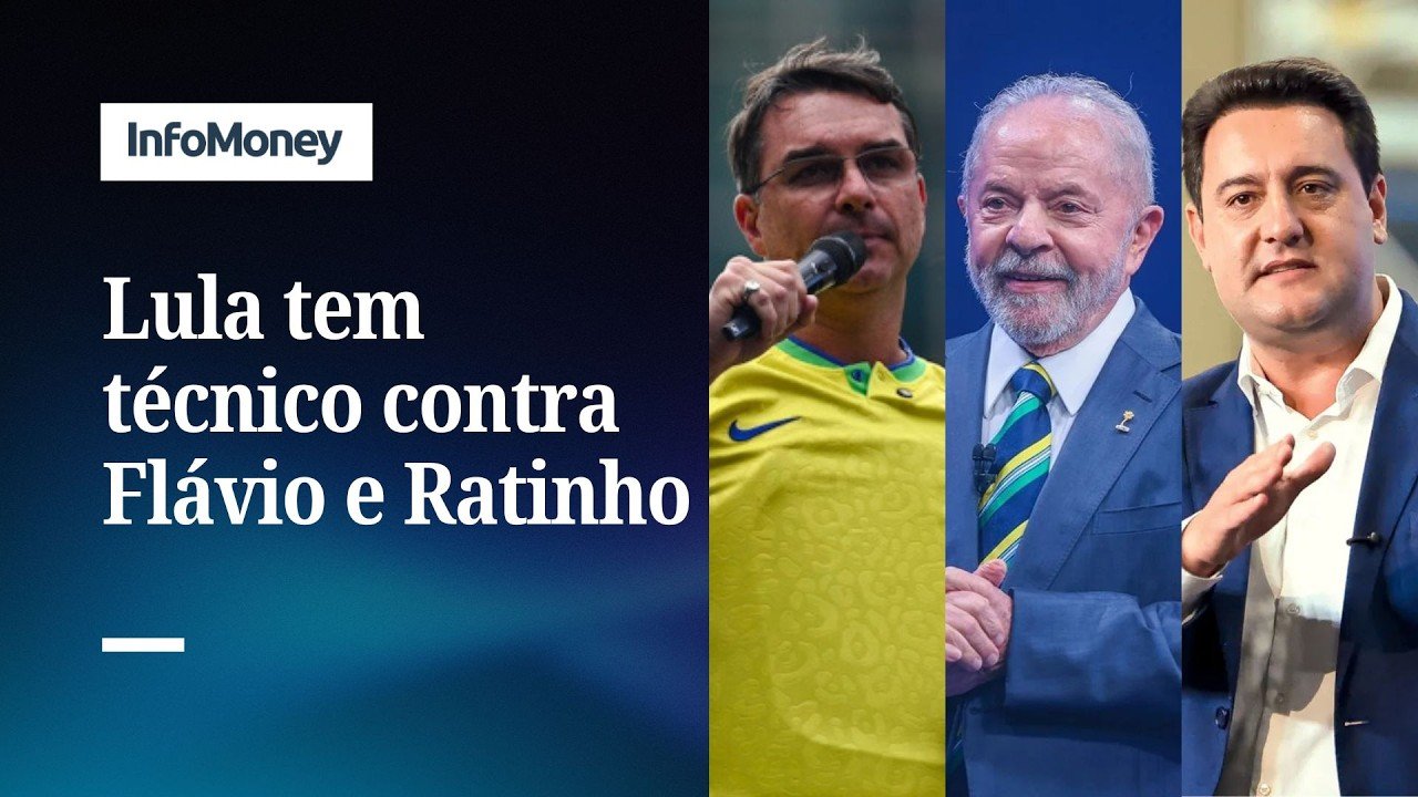 Lula tem empate técnico contra Flávio e Ratinho no 2º turno | InfoMoney News
