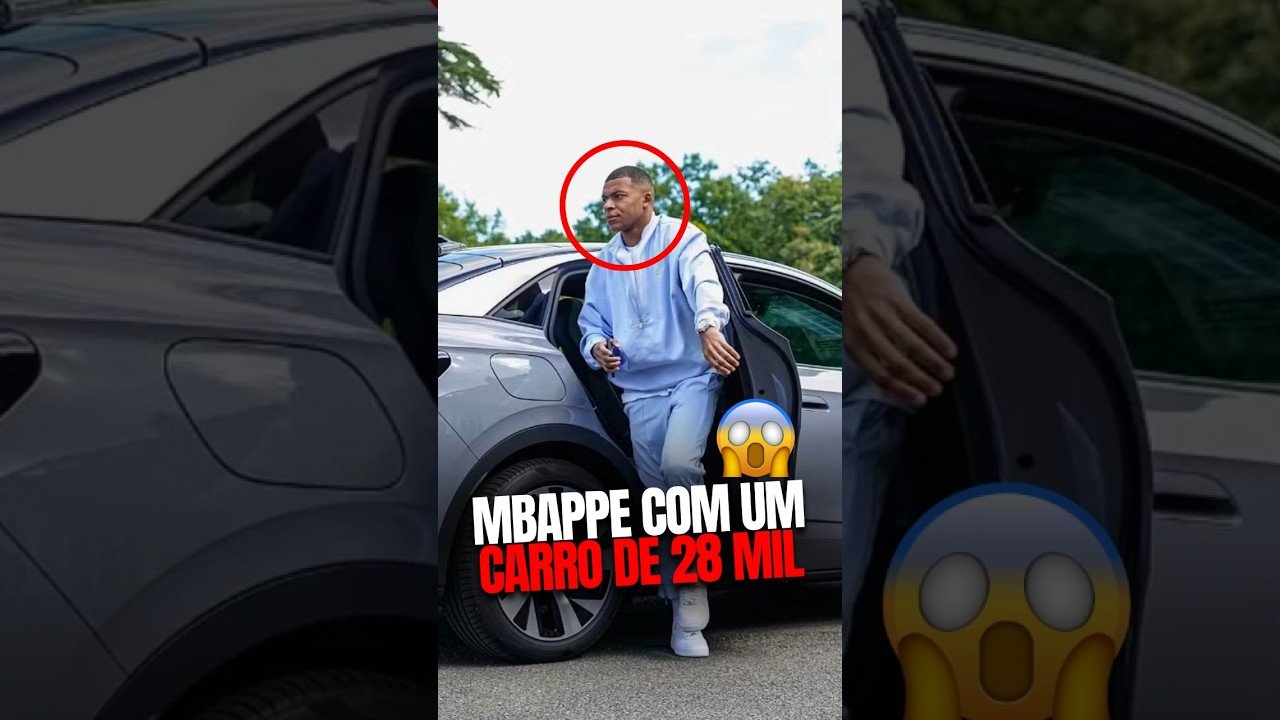 MBAPPÉ MILIONÁRIO DIRIGINDO ISSO? 😱🚗 #futebol #mbappe #realmadrid