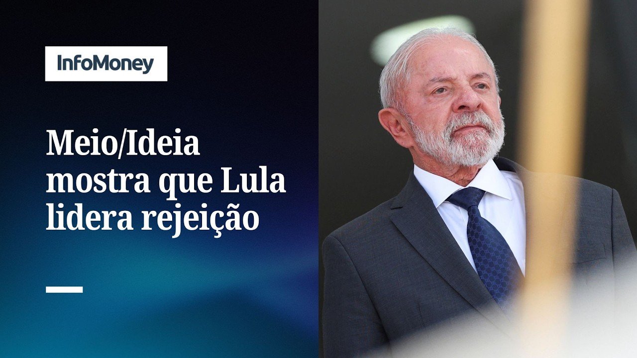 Meio/Ideia: Lula lidera rejeição entre presidenciáveis | InfoMoney News