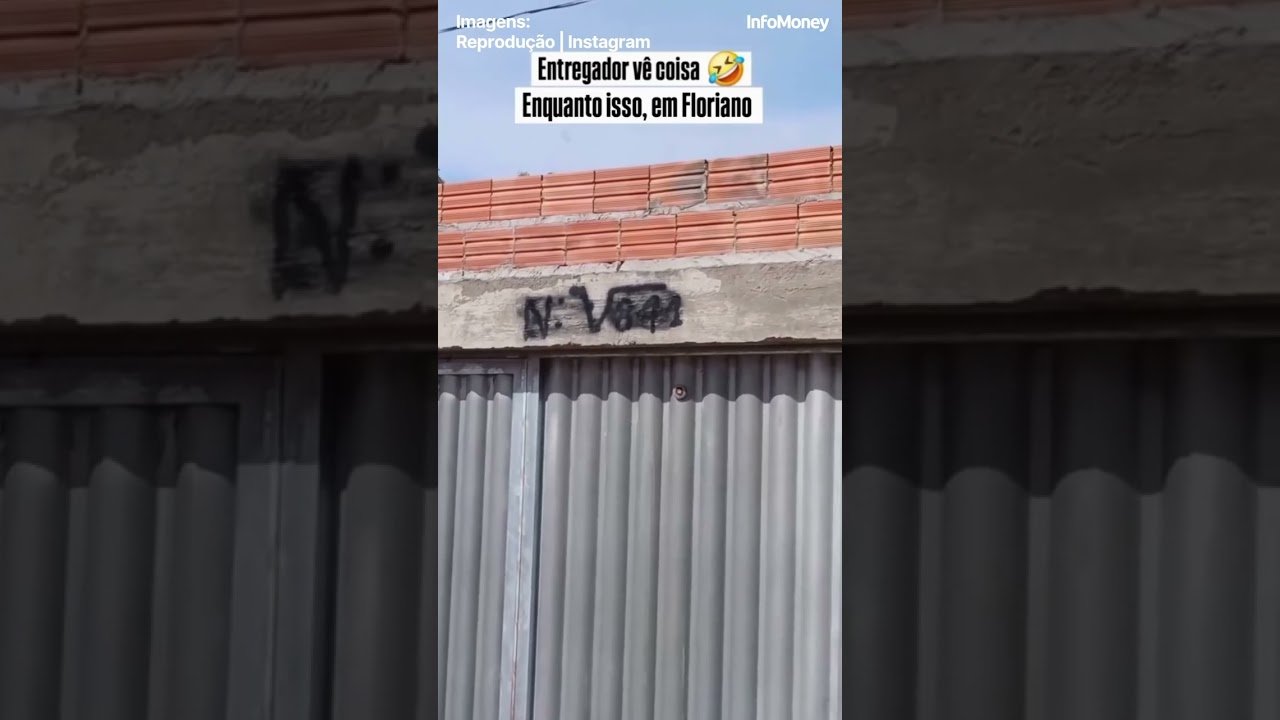 Motoboy “decifra” numeração de casa em raiz quadrada no Piauí