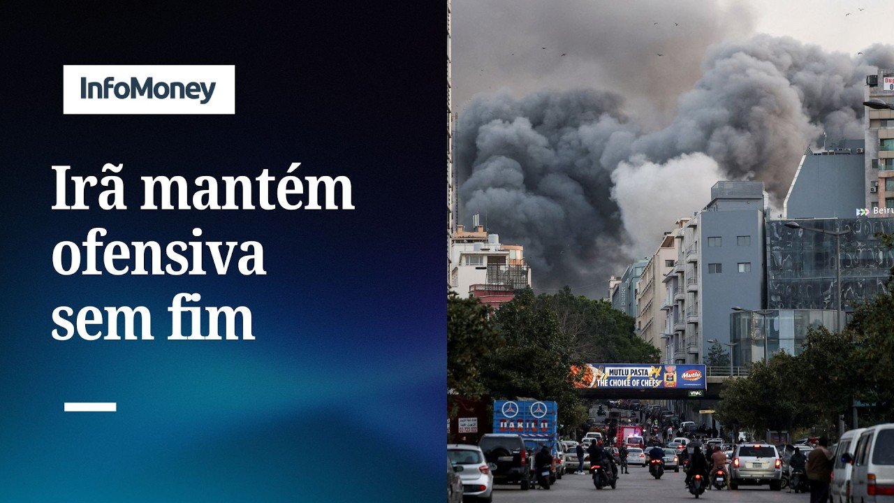 No 19º dia da guerra, Irã mantém ofensiva contra Israel | InfoMoney News