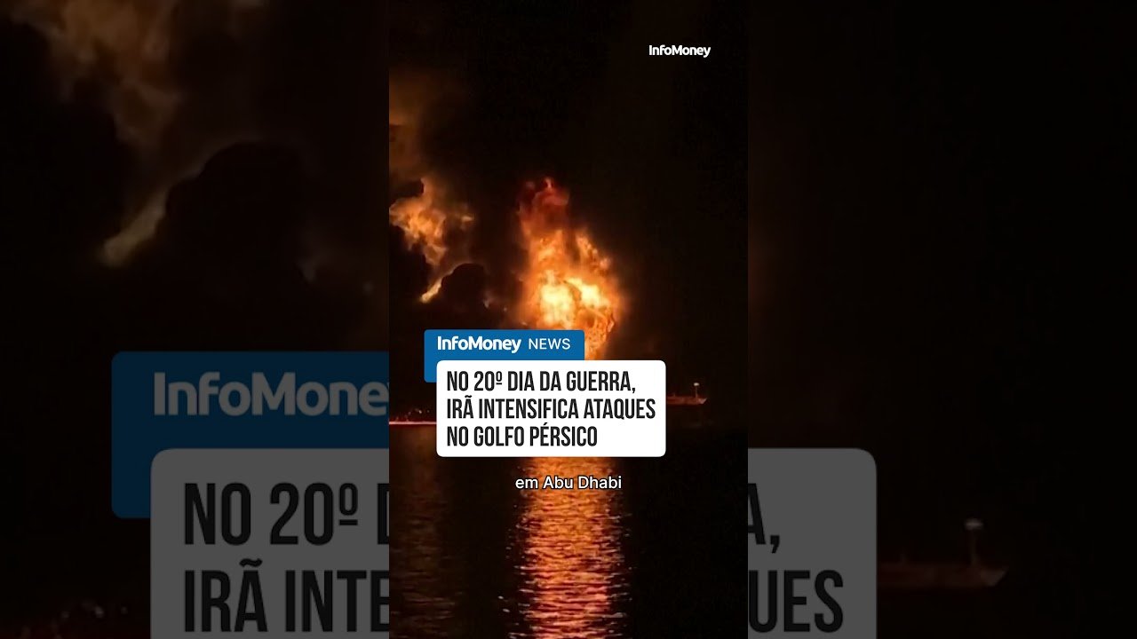 No 20º dia da guerra, Irã intensifica ataques contra infraestrutura do Golfo Pérsico| InfoMoney News