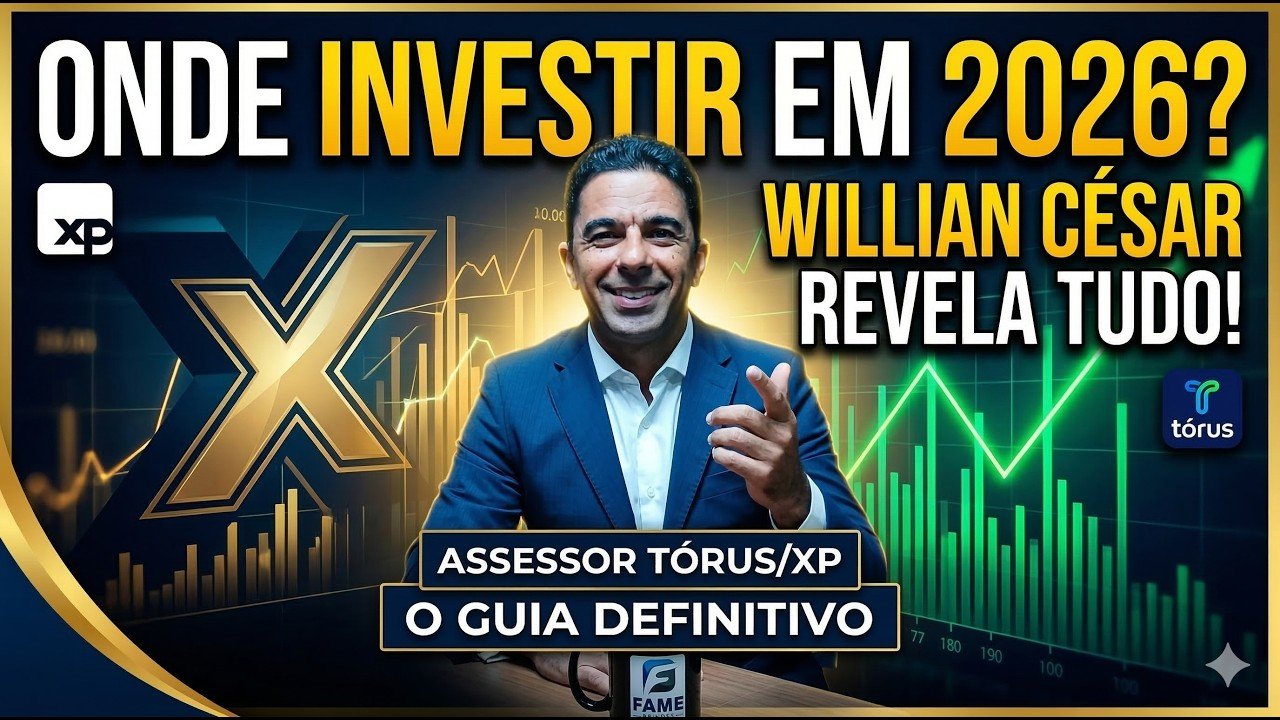 Onde Investir em 2026: As Melhores Oportunidades com Willian Cesar (Tórus/XP) FALA MANOEL PODCAST