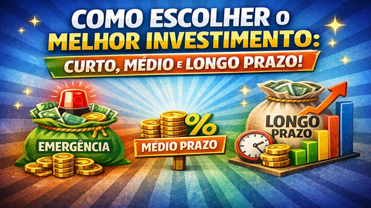 ONDE INVESTIR SEU DINHEIRO: Curto, Médio e Longo Prazo (Rendimento Diário de Verdade!)!