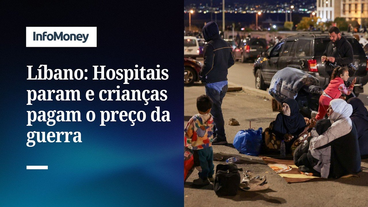 ONU: Líbano tem 700 mil deslocados e 84 crianças mortas após ataques | InfoMoney News
