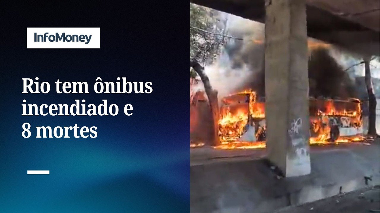 Operação da PM no centro do Rio de Janeiro tem 8 mortos e ônibus incendiado | InfoMoney News