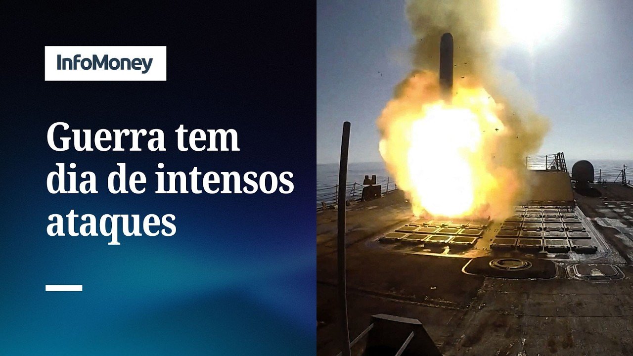 Pentágono prevê o dia mais intenso de ataques contra o Irã | InfoMoney News
