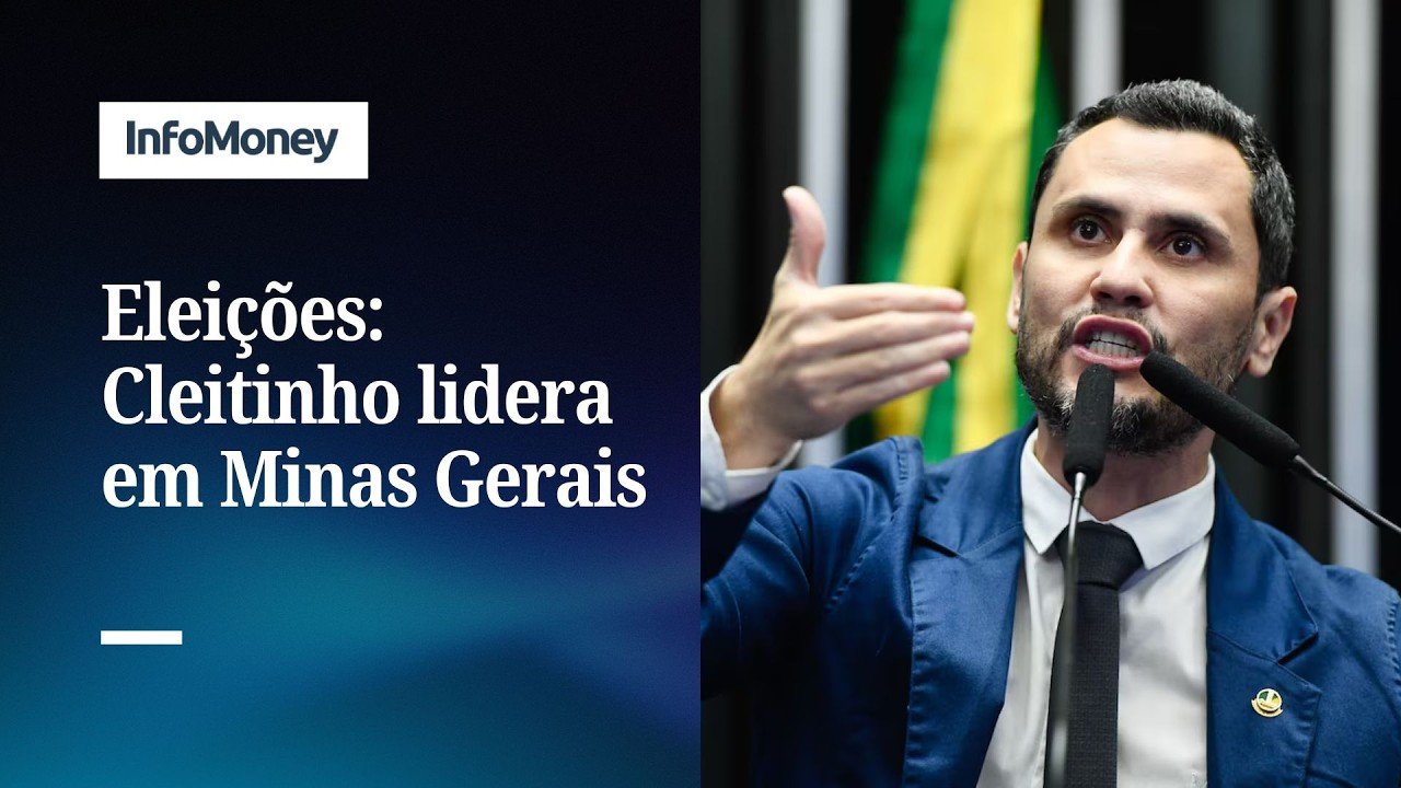 Pesquisa: Cleitinho lidera com folga e encosta na vitória em MG em 1º turno | InfoMoney News