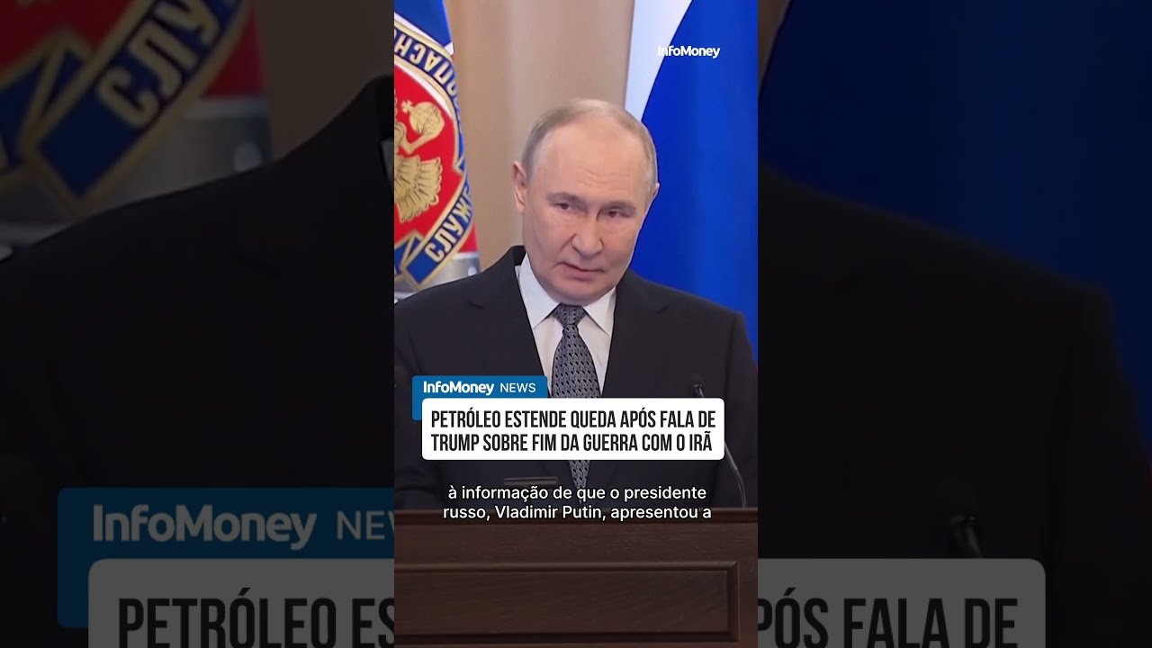 Petróleo estende queda após fala de Trump sobre fim da guerra com o Irã |  InfoMoney News