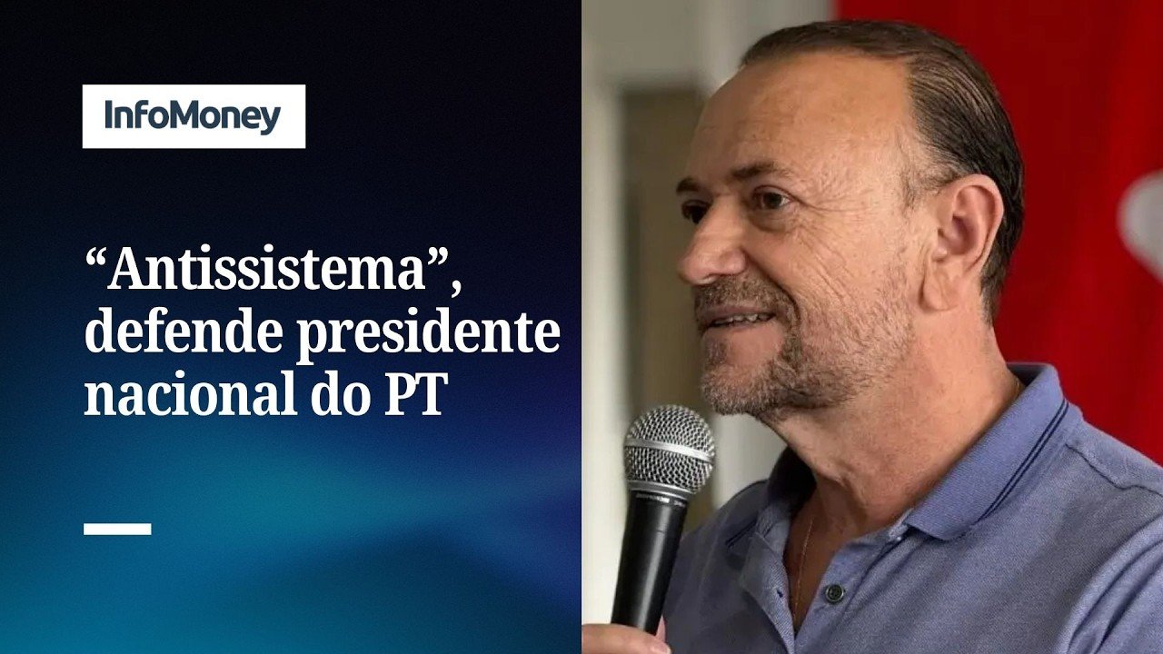 Presidente do PT diz que partido tem que ser antissistema e convoca militância | InfoMoney News
