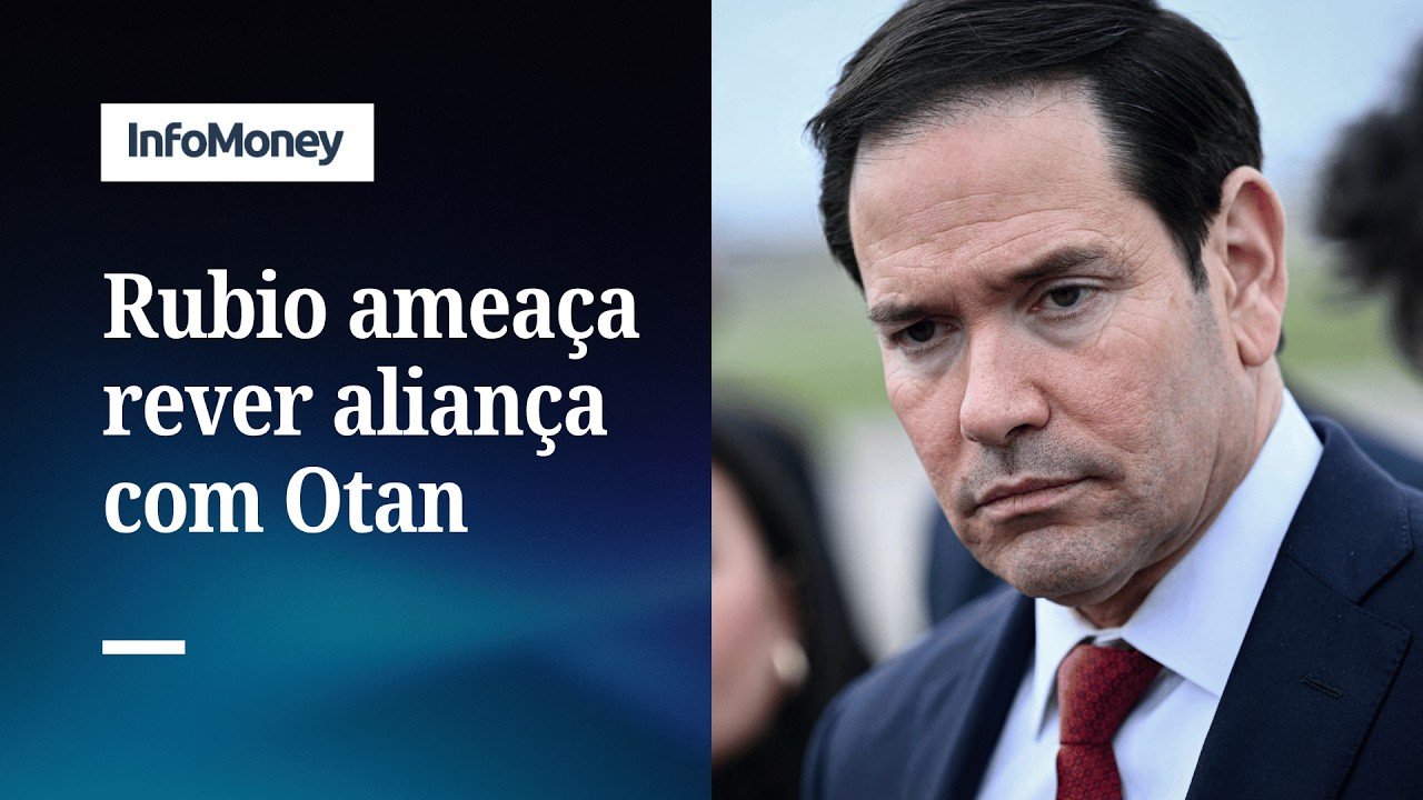 Rubio critica Otan e ameaça rever aliança após guerra entre EUA e Irã | InfoMoney News