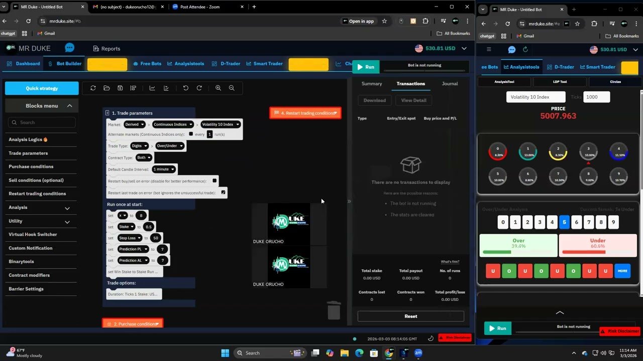 Secret Deriv Trading Bot Revealed https://www.mrduke.site – Never-Seen Strategy for 2026