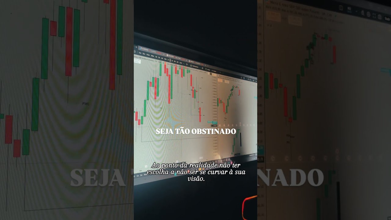 seja obcecado pelo sucesso #trader #smartmoneyconcepts #mercadofinanceiroamericano #ict #daytrade