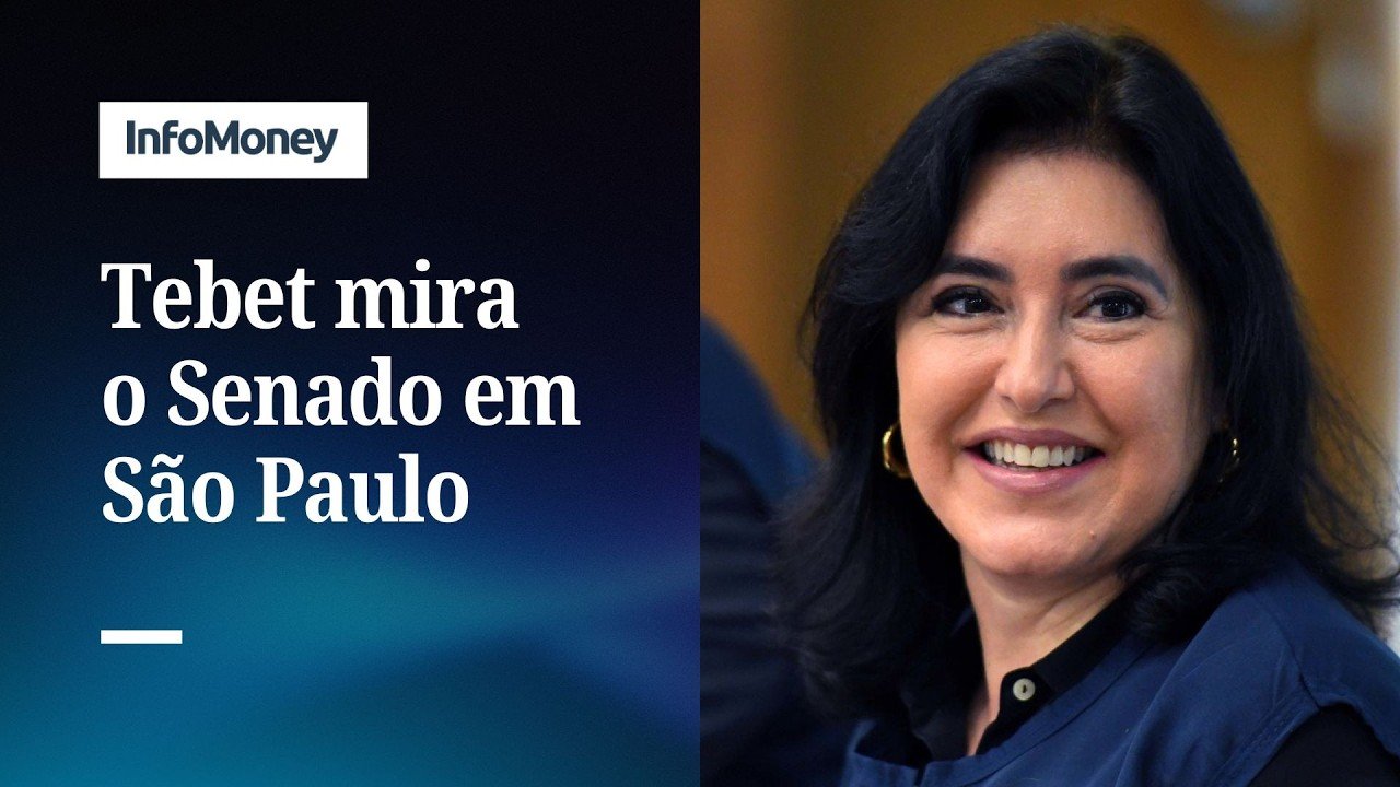 Simone Tebet anuncia que vai disputar o Senado por São Paulo | InfoMoney News
