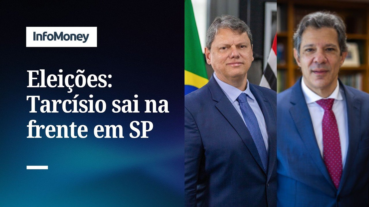 Tarcísio lidera contra Haddad em São Paulo na primeira pesquisa do ano | InfoMoney News