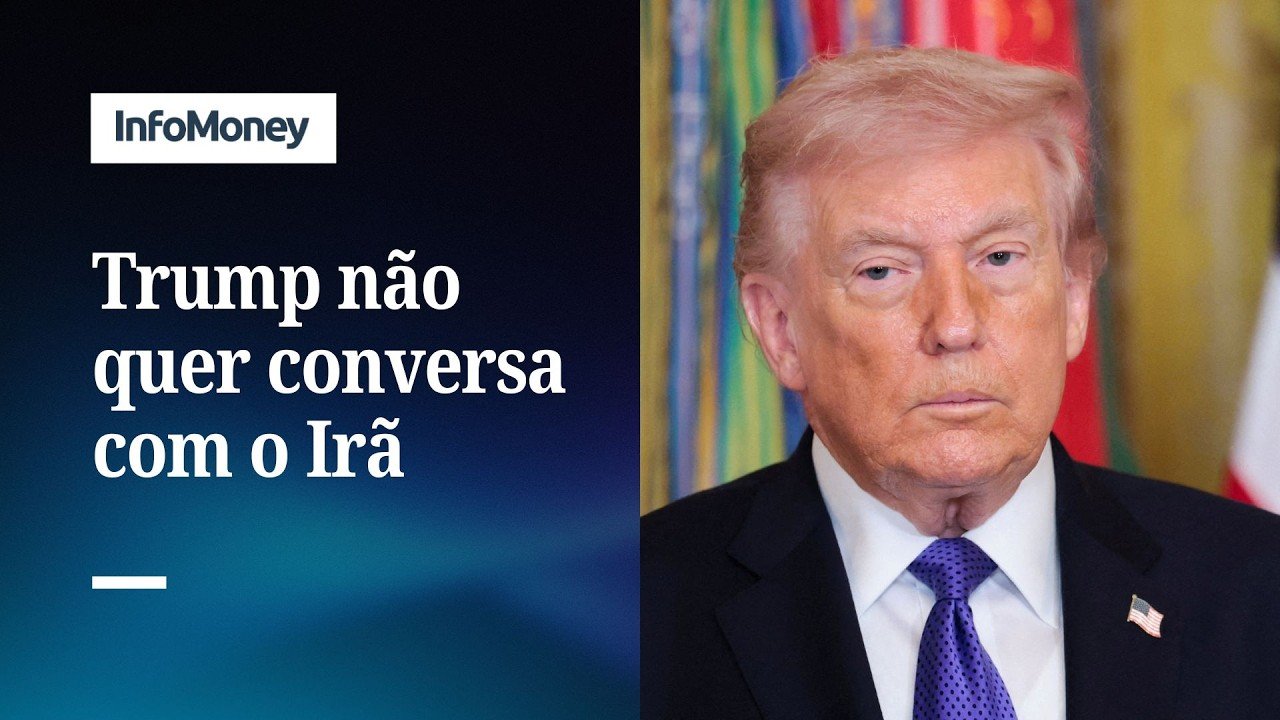 Trump afirma que é “tarde demais” para negociações com Irã | InfoMoney News