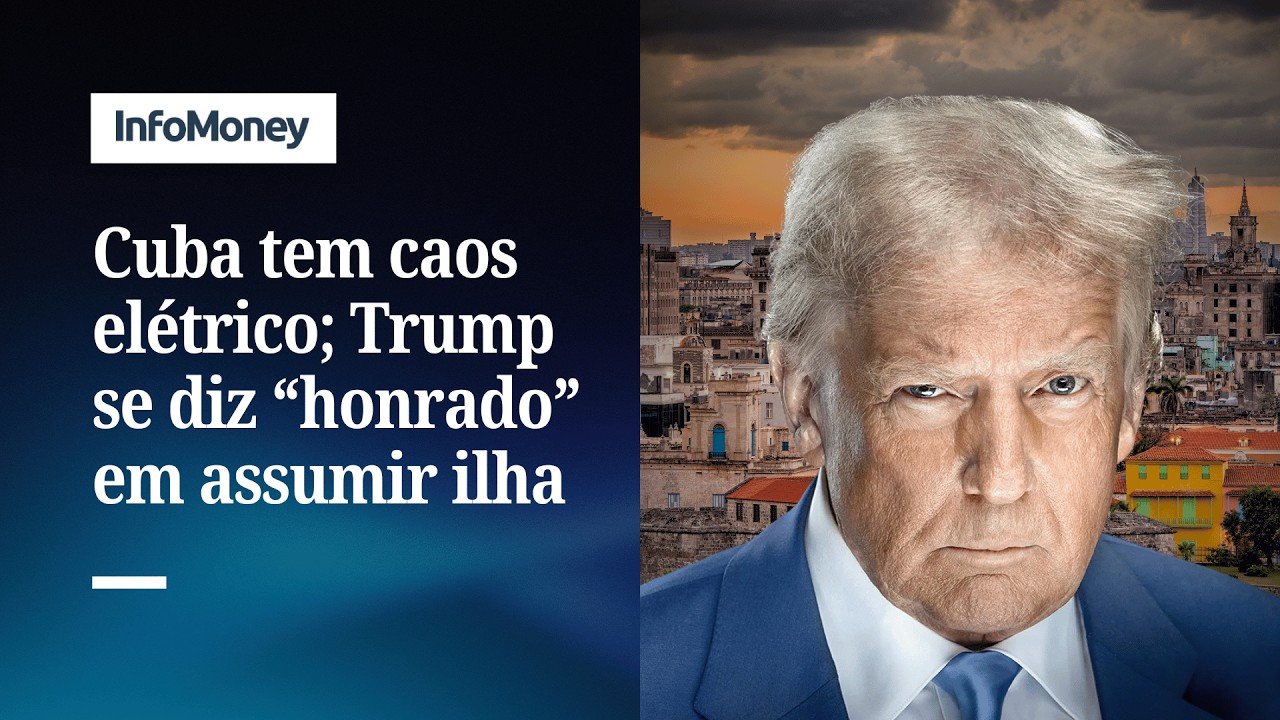 Trump diz que terá a “honra” de assumir Cuba; 10 milhões estão sem luz na ilha | InfoMoney News