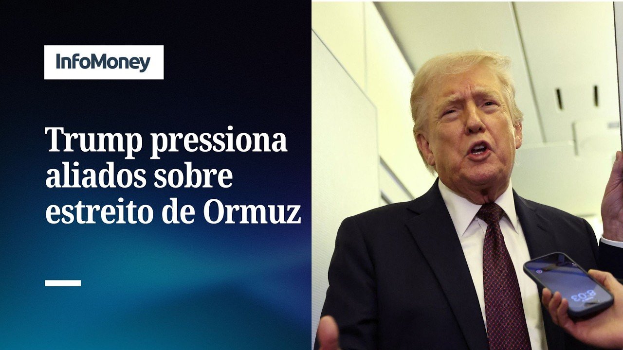 Trump: EUA estão conversando com 7 países para proteger estreito de Ormuz | InfoMoney News