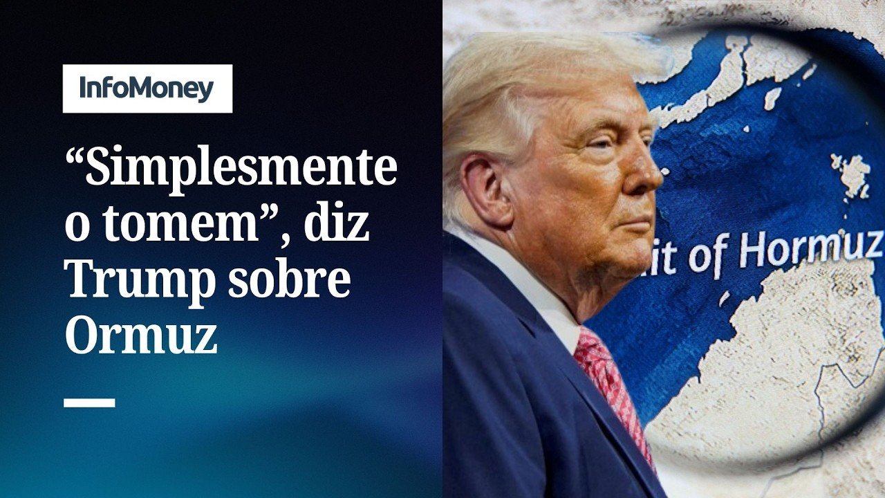 Trump sugere que países entrem no Estreito de Ormuz e “o tomem” | InfoMoney News