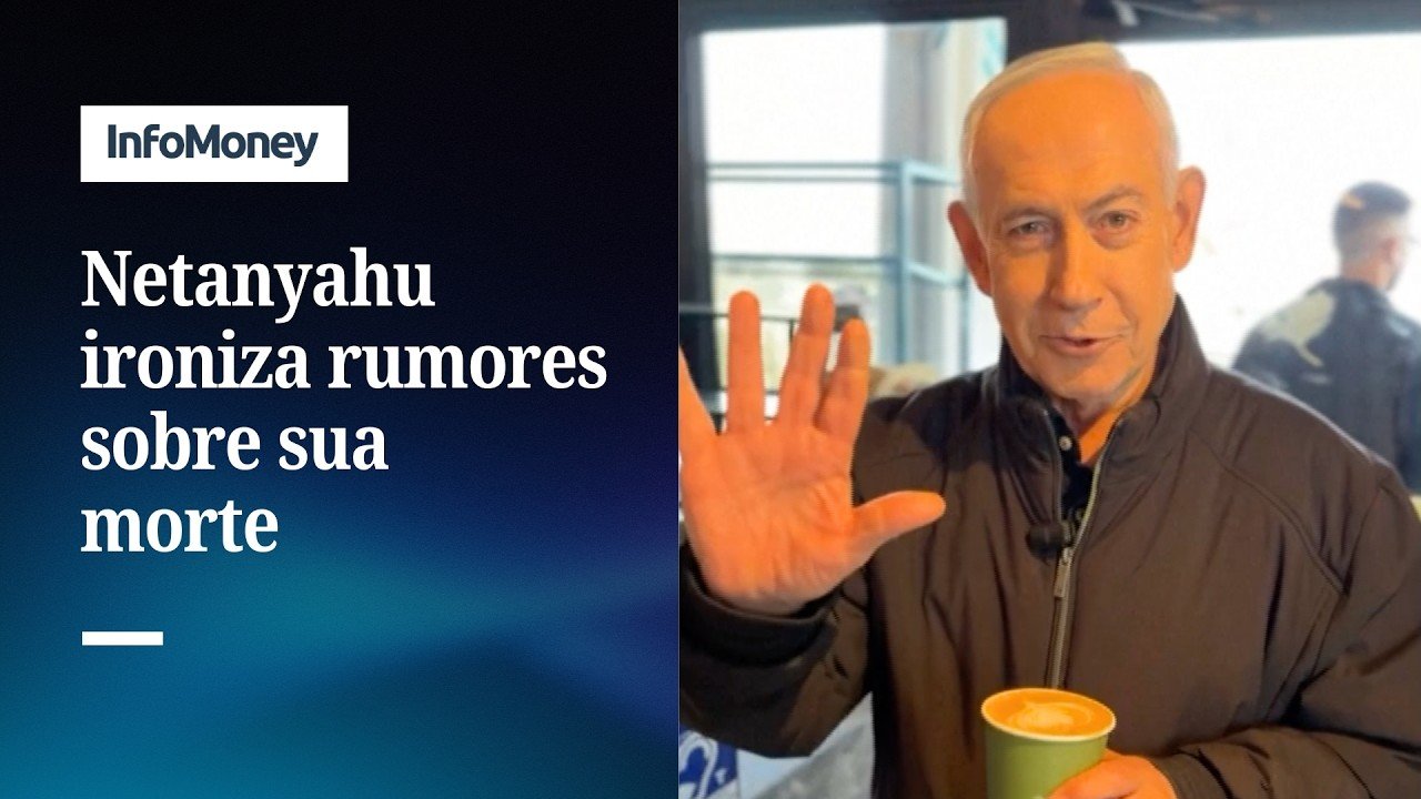 VEJA: Boato na internet viraliza e Benjamin Netanyahu responde em vídeo | InfoMoney News
