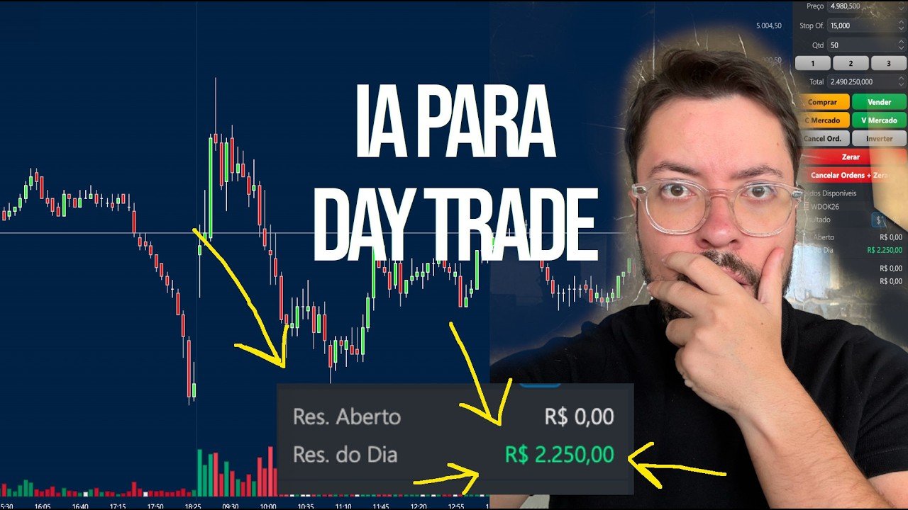 2 mil reais de lucro com day trade usando IA