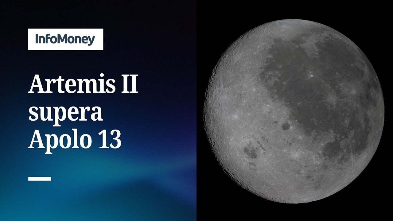 Artemis II completa volta ao redor da Lua e começa retorno à terra | InfoMoney News