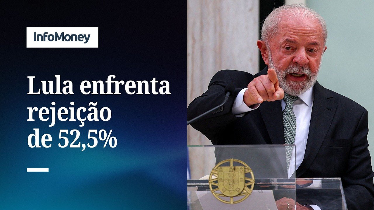 Avaliação de Lula reage, mas ainda enfrenta rejeição majoritária de 52,5% | InfoMoney News