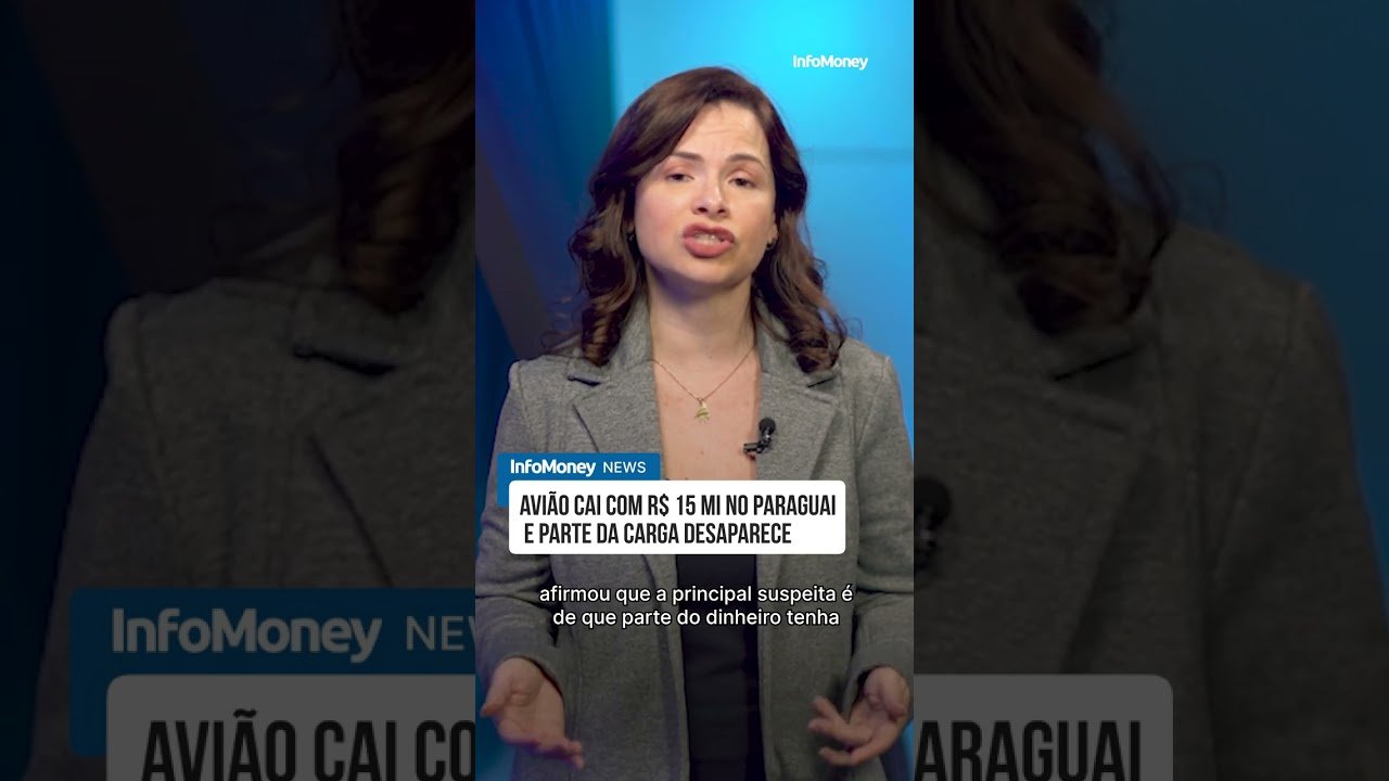 Avião cai com R$ 15 mi no Paraguai e parte da carga desaparece | InfoMoney News