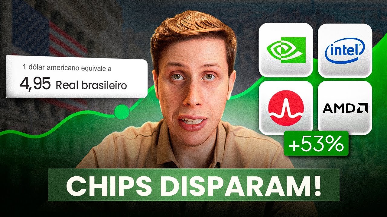 Bolsa bate MÁXIMA Histórica, Ações da Intel e semicondutores DISPARAM, Dólar bate R$4,95 e mais…