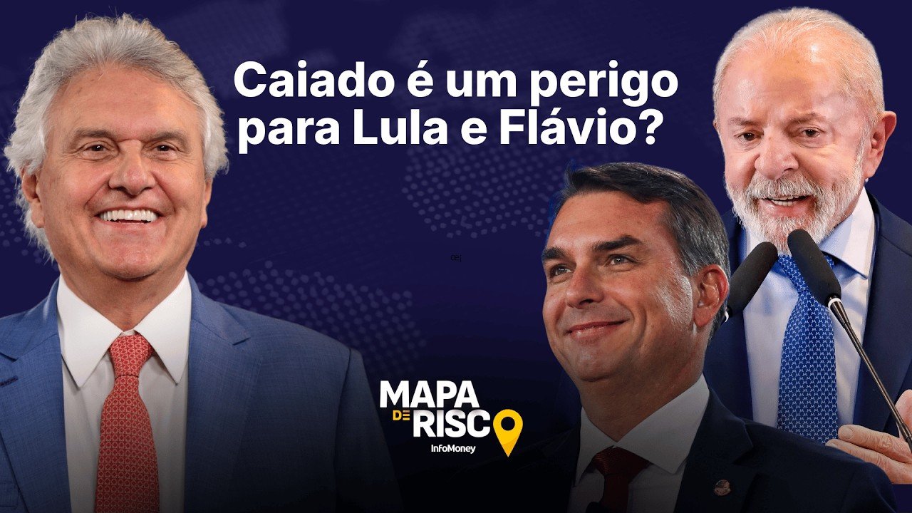 Candidatura de Flávio está “cristalizada”; Caiado rompe bolha? | Mapa de Risco