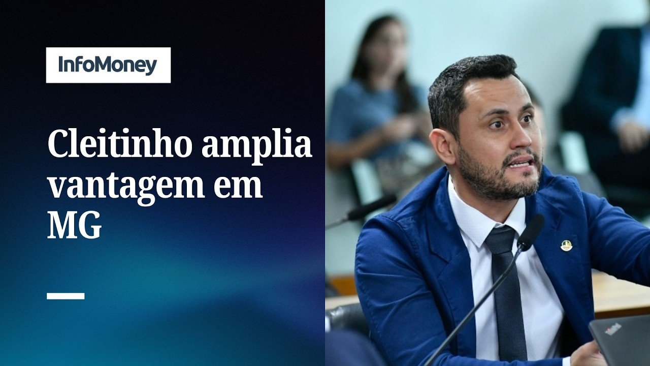 Com 35%, Cleitinho amplia vantagem em MG e Pacheco tem 11% | InfoMoney News