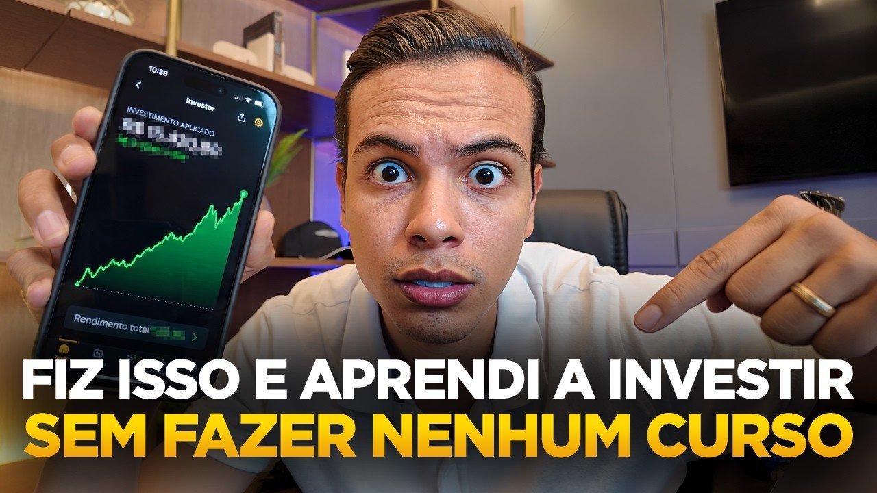 COMO APRENDI A INVESTIR DO ZERO (SEM FAZER CURSO)