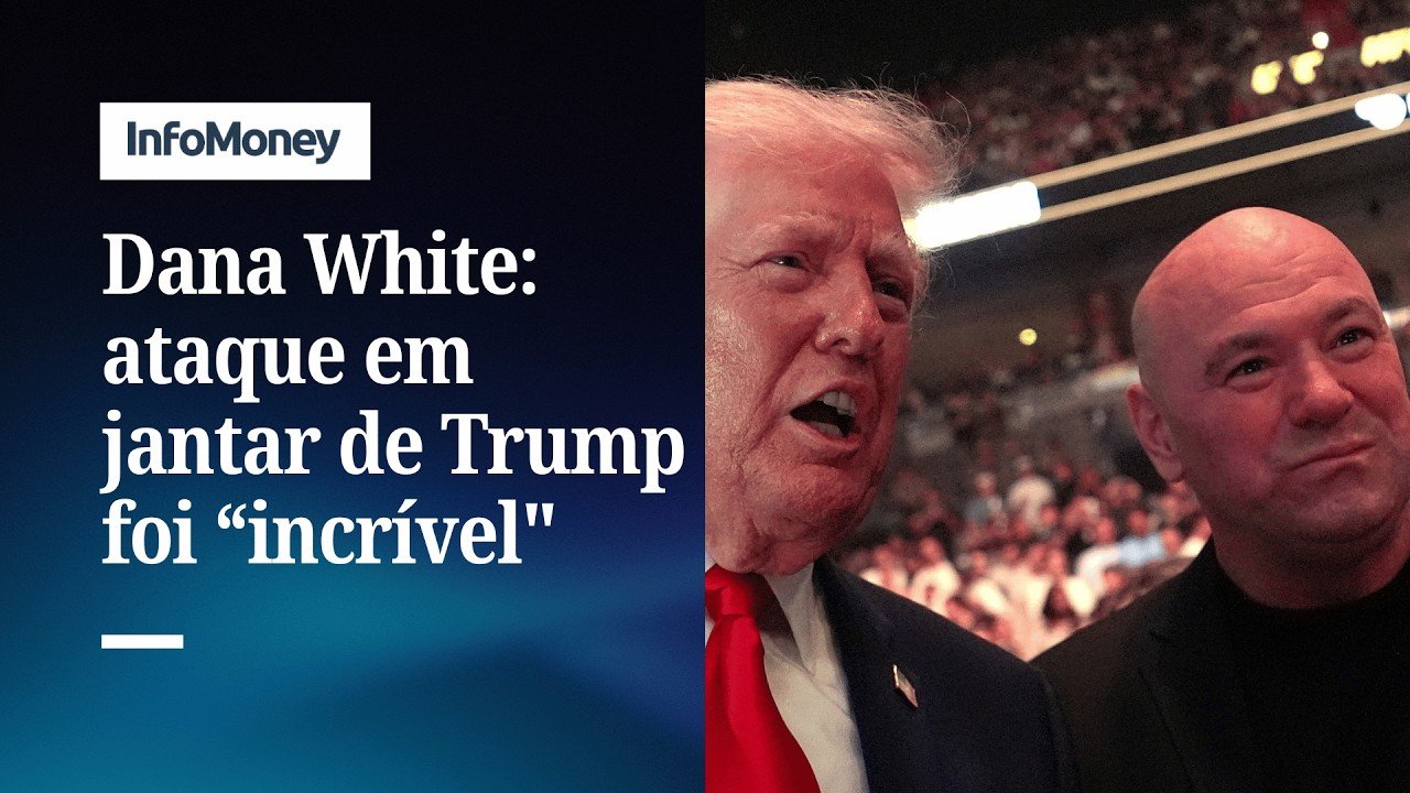 Dana White diz que “aproveitou cada minuto” de evento com ataque a Trump | InfoMoney News