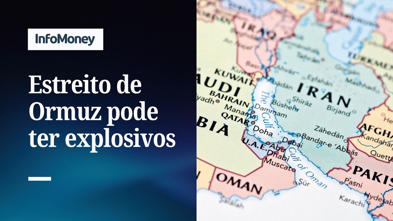 EUA estão à procura de explosivos no Estreito de Ormuz | InfoMoney News