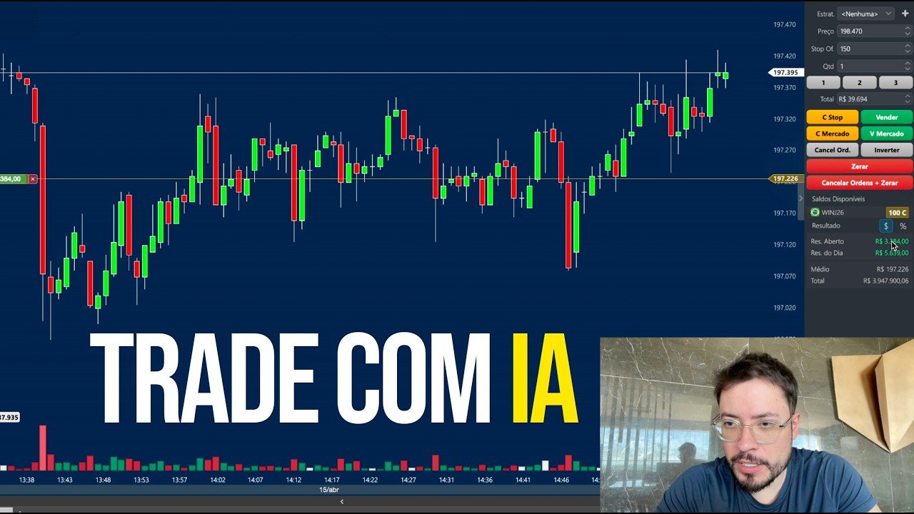FAZENDO DAY TRADE COM INTELIGÊNCIA ARTIFICAL – PASSO A PASSO